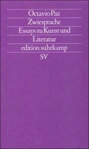 book cover of Zwiesprache. Essays zur Kunst und Literatur. by Octavio Paz