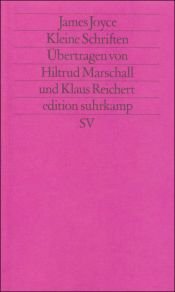 book cover of Kleine Schriften. ( Neue Folge, 437). by ג'יימס ג'ויס