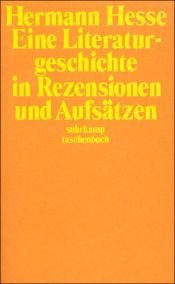 book cover of Eine Literaturgeschichte in Rezensionen und Aufsätzen by Херман Хесе