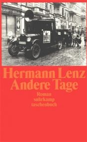 book cover of Andere Tage by Hermann Lenz