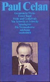 book cover of Gesammelte Werke I by Paul Celan