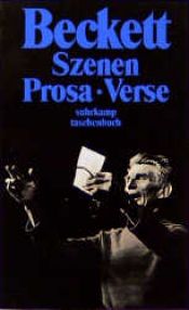 book cover of Szenen. Prosa. Verse. by Samuel Beckett