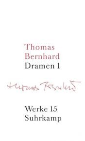 book cover of Dramen 1 by Thomas Bernhard