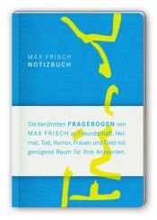 book cover of Notizbuch mit den Fragebogen von Max Fri by Max Frisch