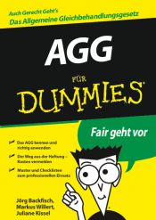 book cover of AGG für Dummies (Fur Dummies) by Jörg Backfisch