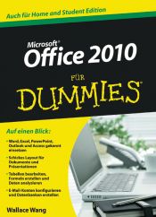 book cover of Office 2010 für Dummies (Fur Dummies) by Wallace Wang