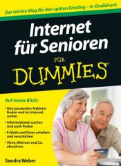 book cover of Internet für Senioren für Dummies (Fur Dummies) by Sandra Weber