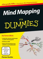 book cover of Mind Mapping für Dummies (Fur Dummies) by Florian Rustler