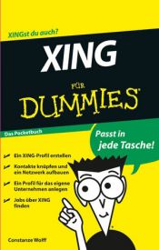 book cover of Xing für Dummies Das Pocketbuch by Constanze Wolff