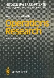 book cover of Operations Research : Ein Kurzlehr- und Übungsbuch by Werner Dinkelbach