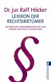 book cover of Lexikon der Rechtsirrtümer by Ralf Höcker