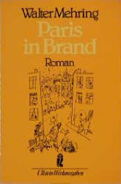 book cover of Paris in Brand by Walter Mehring