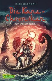 book cover of Die Kane-Chroniken, Band 2: Der Feuerthron by Rick Riordan