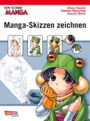 book cover of How To Draw Manga: Manga-Skizzen zeichnen by Hikaru Hayashi