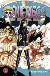book cover of One Piece, 44, Bloß weg hier by Eiichiro Oda