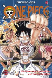book cover of One Piece 45: Guessing the True Motives by Eiichiro Oda