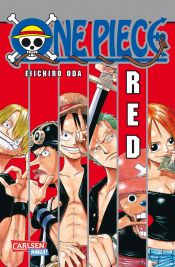 book cover of One Piece: Red: Characterbook: BANZAI! Files by Eiichirō Oda