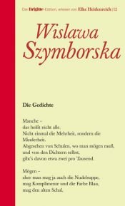 book cover of Die Gedichte. Brigitte-Edition Band 12 by Wisława Szymborska