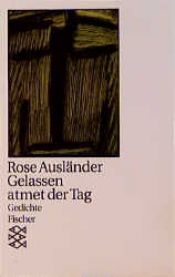 book cover of Gelassen atmet der Tag by Rose Ausländer