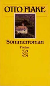 book cover of Sommerroman by Otto Flake