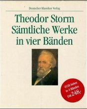 book cover of Theodor Storm by Theodor Storm
