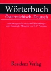 book cover of Wörterbuch Österreichisch - Deutsch by António Lobo Antunes