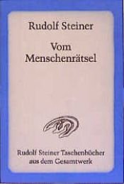 book cover of Vom Menschen Rätsel by Rudolf Steiner