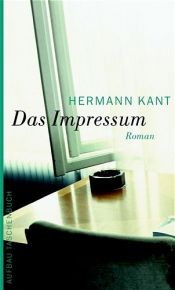 book cover of Das Impressu by Hermann Kant