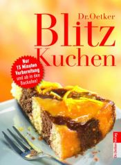 book cover of Blitzkuchen (Dr. Oetker) (Dr. Oetker) by August Oetker