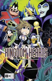 book cover of Kingdom Hearts II 04 by Shiro Amano|Square Enix
