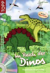 book cover of Im Reich der Dinos: Gigantische Fensterbilder by Armin Täubner
