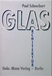 book cover of L' architecture de verre by Paul Scheerbart