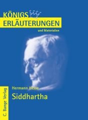 book cover of Königs Erläuterungen und Materialien, Bd.465, Siddhartha by Херман Хесе