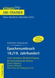 book cover of Königs Abi-Trainer: Epochenumbruch 18 by Rüdiger Bernhardt