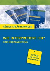 book cover of Wie interpretiere ich ? by Gudrun Blecken