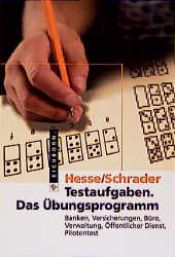 book cover of Testaufgaben. Das Übungsprogramm by Jürgen Hesse