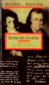 book cover of Ludwig Börne und Heinrich Heine, Ein deutsches Zerwürfnis by Hans Magnus Enzensberger
