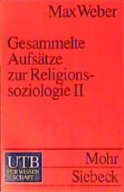 book cover of Gesammelte Aufsätze zur Religionssoziologie II by Max Weber