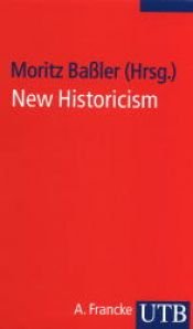 book cover of New Historicism. Literaturgeschichte als Poetik der Kultur. by Stephen Greenblatt