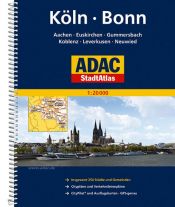 book cover of ADAC Stadtatlanten, Großraum Städte- und Gemeindeatlas Köln, Bonn, Aachen, Koblenz: Aachen, Euskirchen, Gummersbach, Koblenz, Leverkusen, Neuwied. ... 254 Städte und Gemeinden. 1:20000. GPS-genau by ADAC