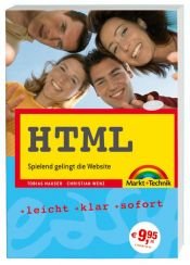 book cover of HTML easy. Spielend gelingt die Website by Tobias Hauser; Christian Wenz
