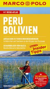 book cover of MARCO POLO Reiseführer Peru, Bolivien: Mit Reiseatlas. Reisen mit Insider-Tipps by Gesine Froese