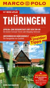 book cover of MARCO POLO Reiseführer Thüringen: Reisen mit Insider-Tipps by Kerstin Sucher und Bernd Wurlitzer