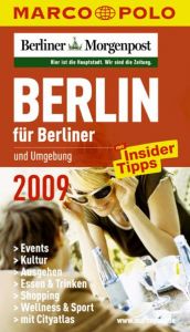 book cover of Berlin fï¿½r Berliner 2009 by Christine Berger