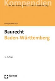 book cover of Baurecht Baden-Württemberg by Hansjochen Dürr