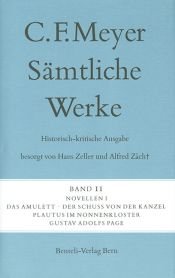 book cover of Zehn Novellen und ein Roman by Conrad Ferdinand Meyer