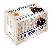 book cover of DER HÖRKANON - Herausgegeben und kommentiert von Marcel Reich-Ranicki: Die deutsche Literatur - Erzählungen - Eine Auswahl auf 40 CDs by Marcel Reich-Ranicki