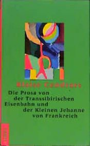 book cover of La Prose du Transsiberien et de la petite Jehanne de France by Блез Сандрар