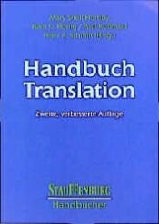 book cover of Handbuch Translation by Mary Snell-Hornby