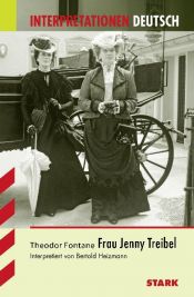 book cover of Frau Jenny Treibel. Interpretationshilfe Deutsch: Für alle Bundesländer by Theodor Fontane